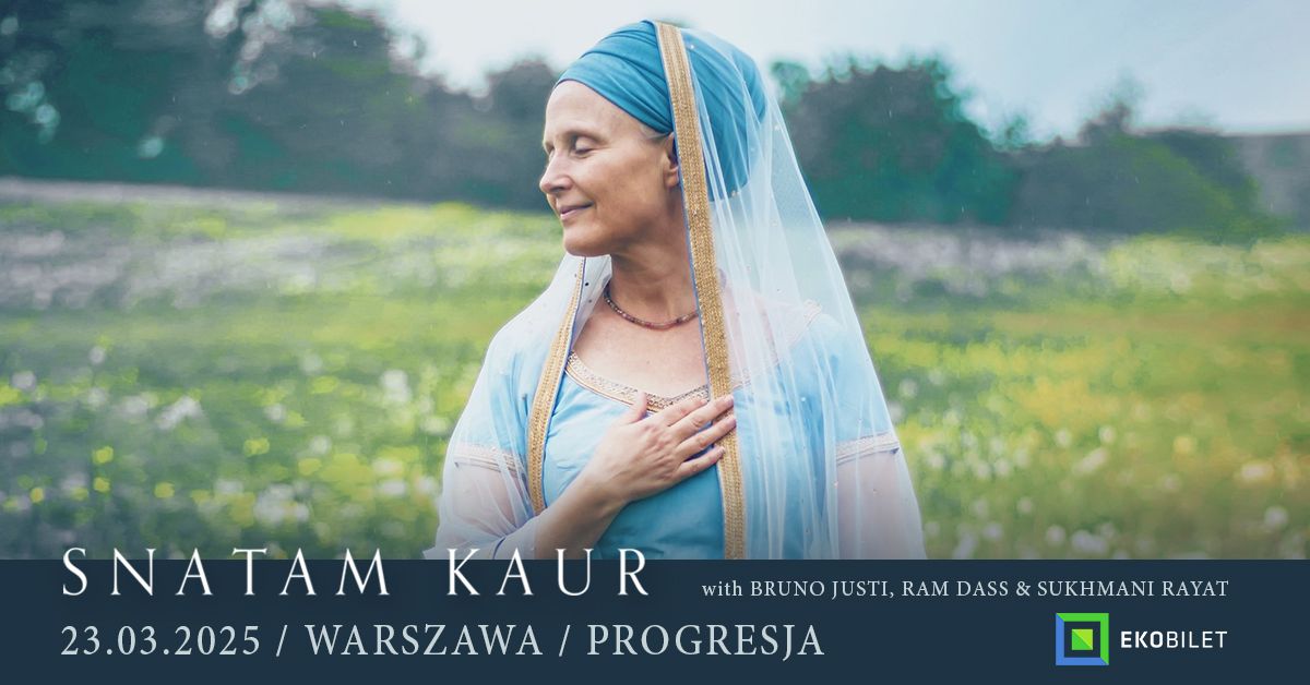 Snatam Kaur WARSZAWA 2025