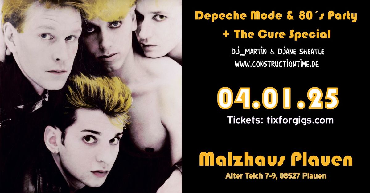 Depeche Mode & 80`s Party + The Cure Special