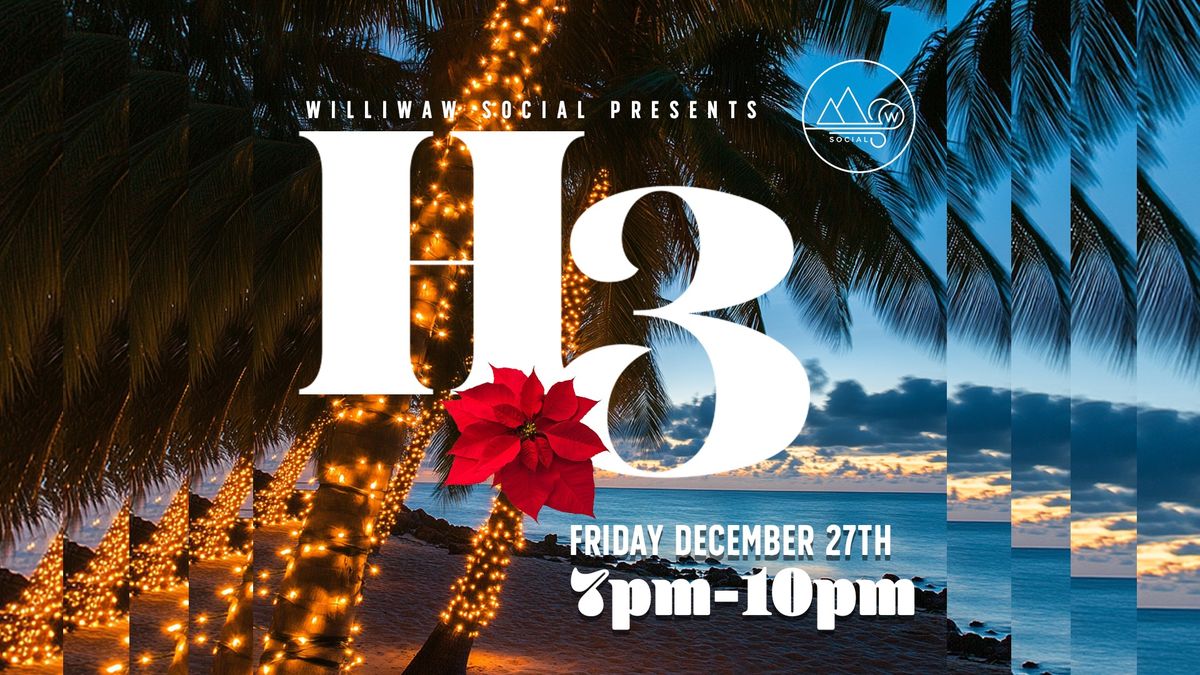 H3 live at Williwaw - FREE SHOW