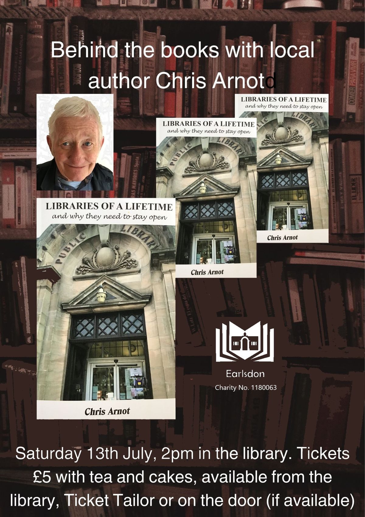 Behind the Books - Chris Arnot