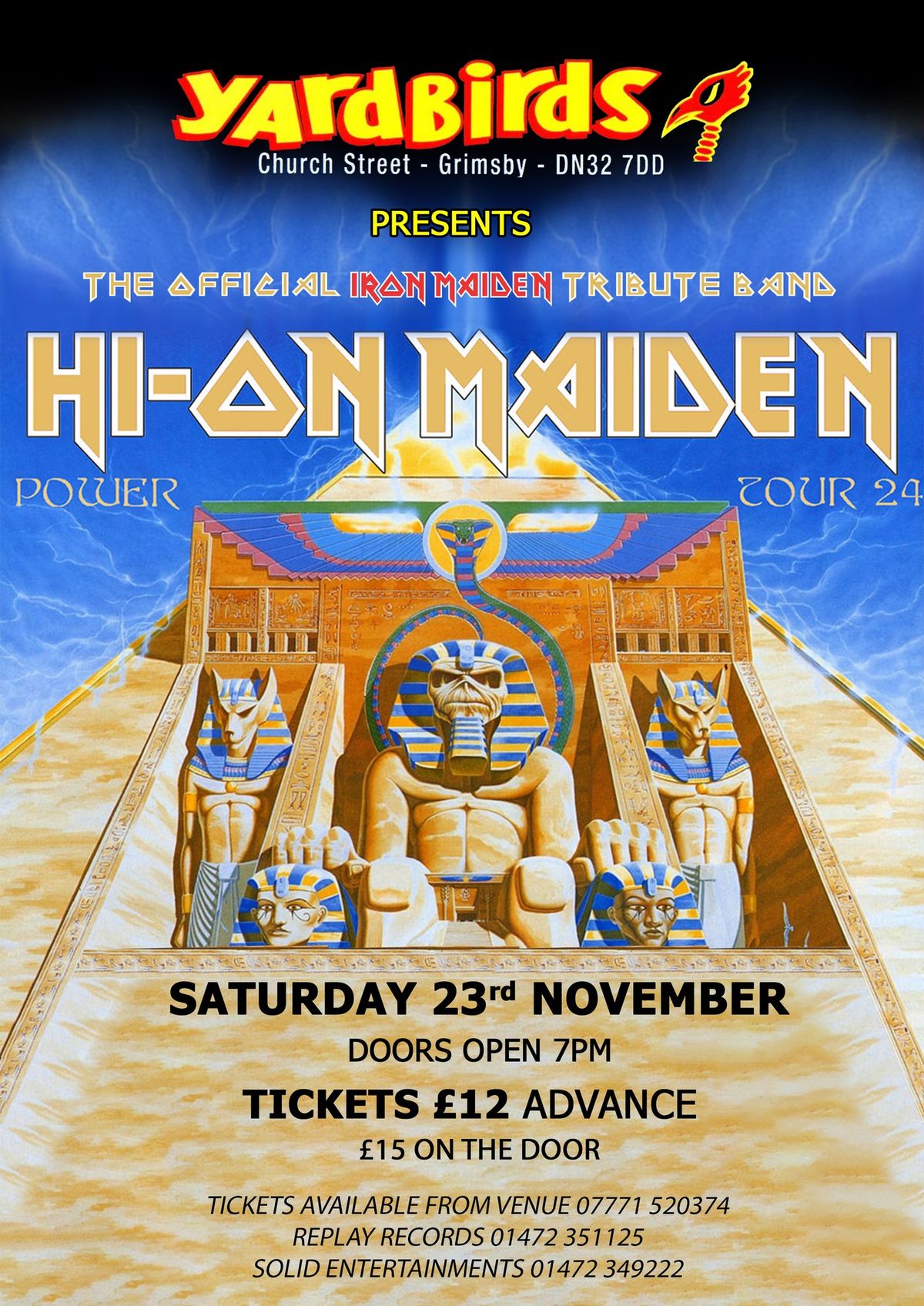 HI-ON-MAIDEN - The Official Iron Maiden Tribute Band 