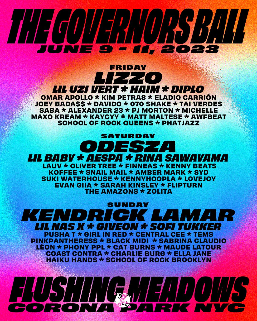Governors Ball Music Festival - Sunday (Concert)