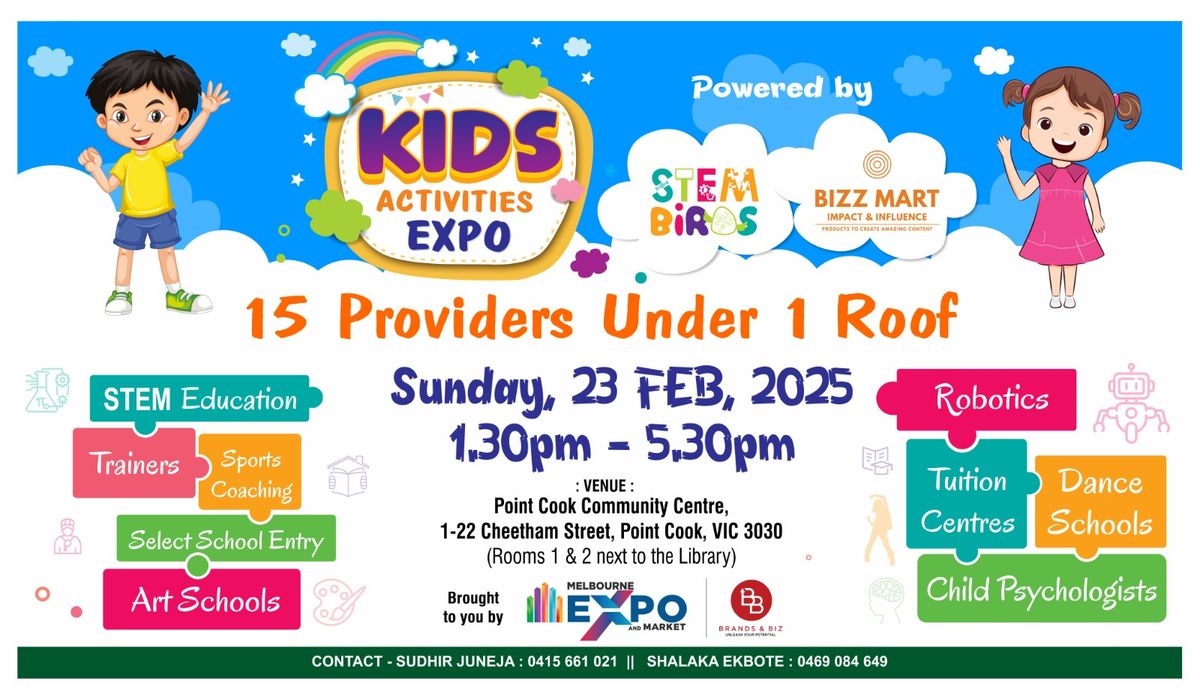 Kids & Youth EXPO Point Cook - 23 FEB