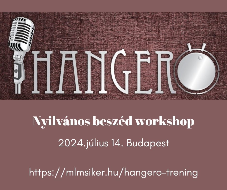 HangEr\u0151 - nyilv\u00e1nos besz\u00e9d workshop