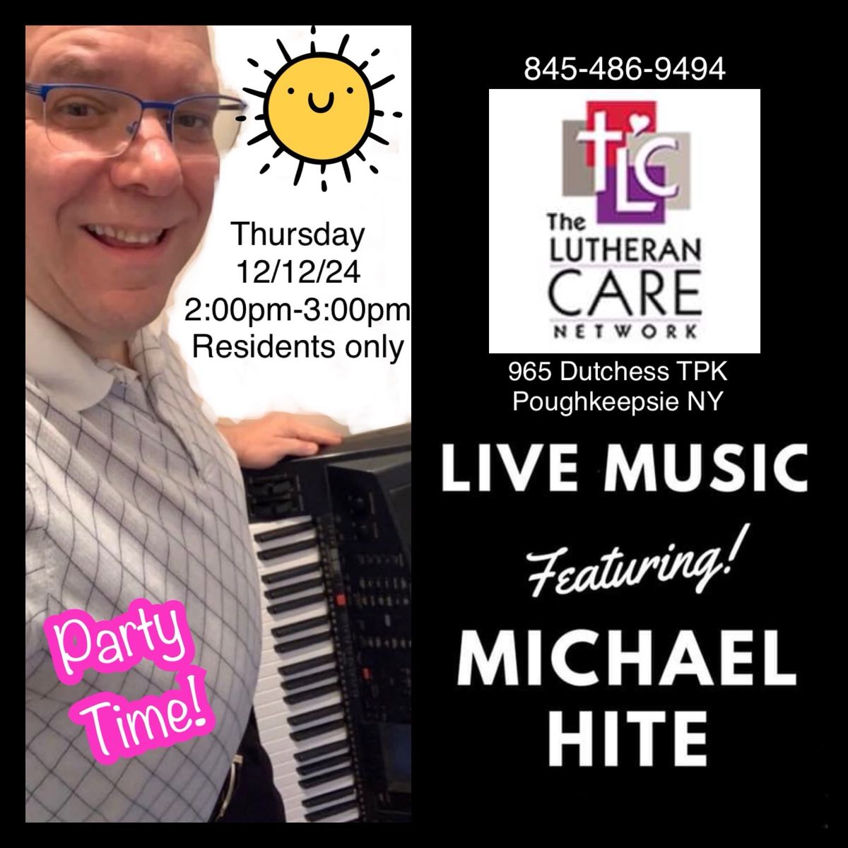 Michael Hite Live @ Lutheran Care!