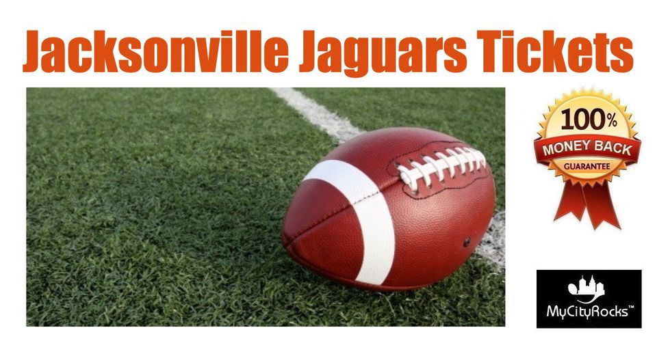Jacksonville Jaguars vs Houston Texans Football Tickets TIAA Bank Field FL