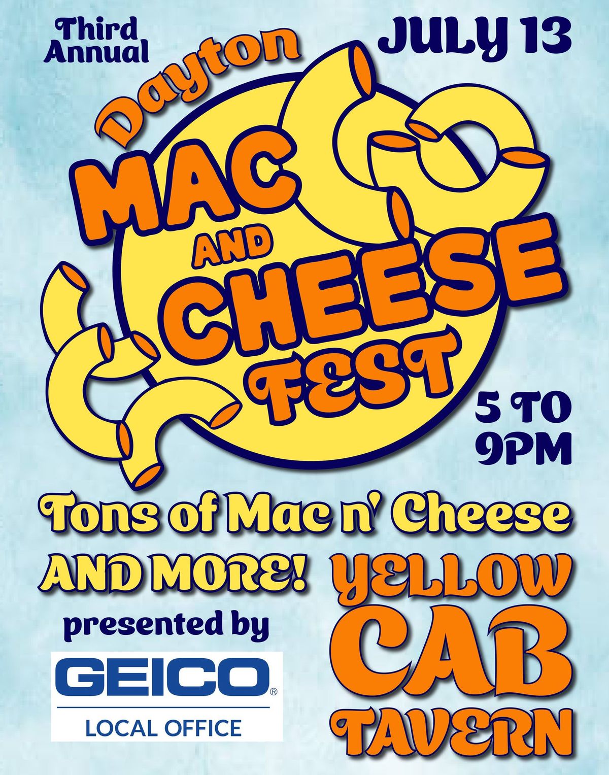 Dayton Mac and Cheese Fest 2024 - July 13th