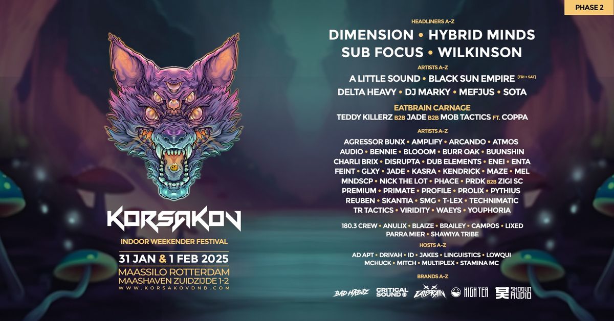 Korsakov Weekender 2025 - Psychedelic Takeover