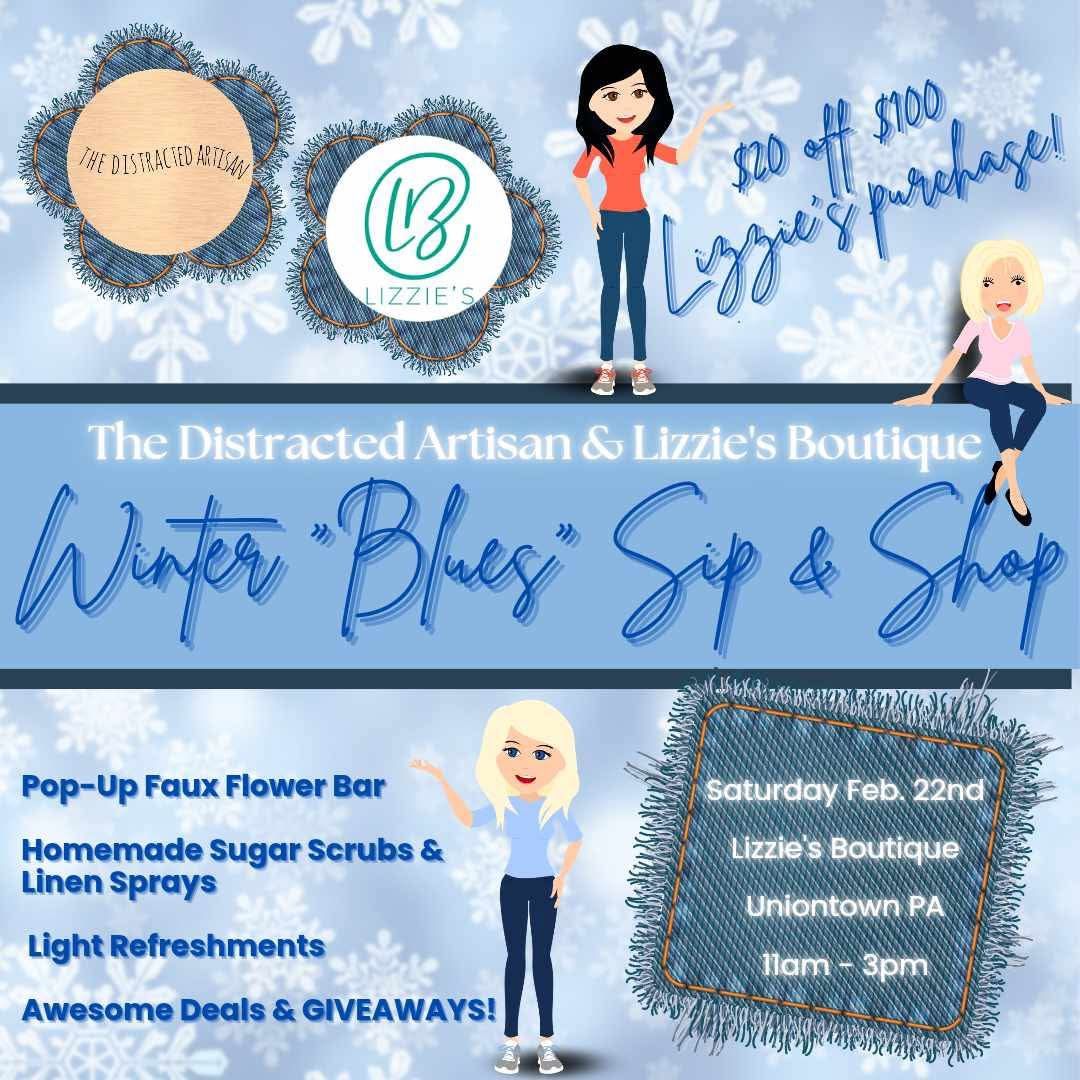 Winter Blues Sip & Shop