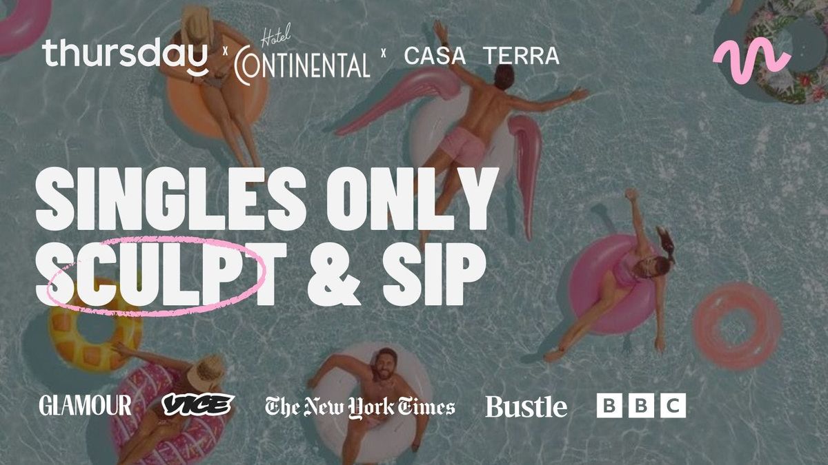 Thursday | Sip & Sculpt \ud83c\udfa8 Hotel Continental | Miami Beach