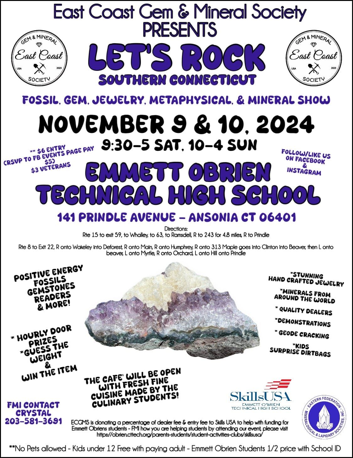 Let's ROCK Southern CT : Fossil, Gem, Jewelry, Mineral & Metaphysical Show