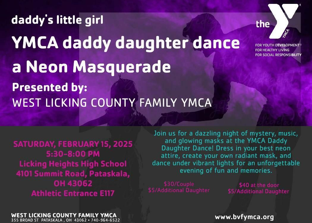 daddy daughter Dance - a Neon Masquerade