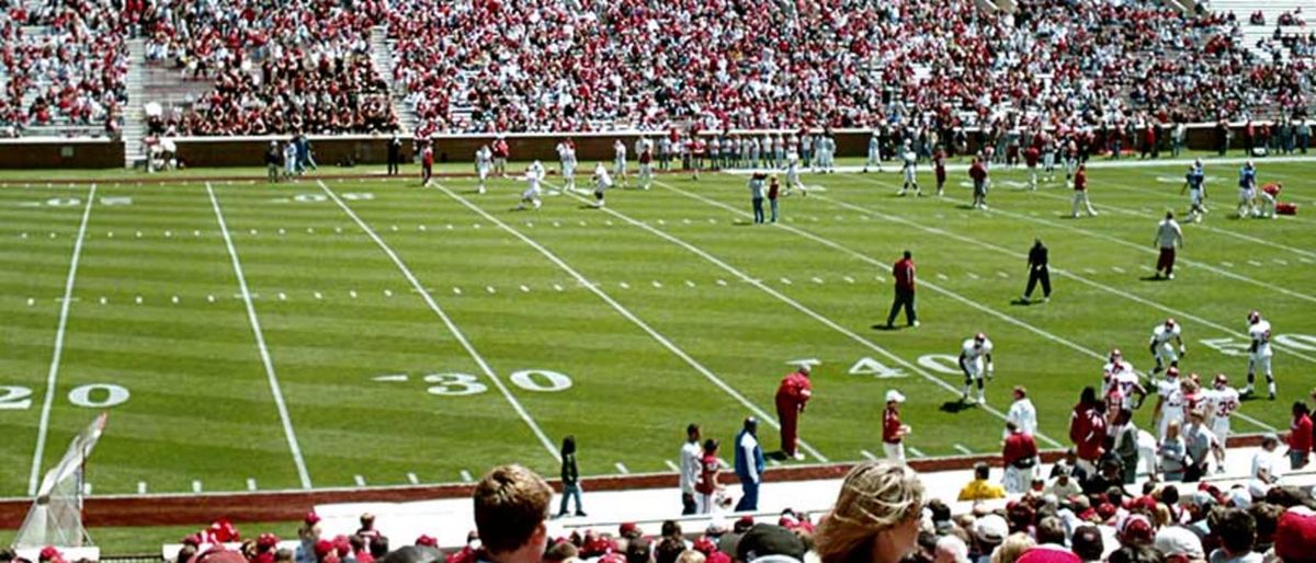 Oklahoma Sooners at Alabama Crimson Tide Football