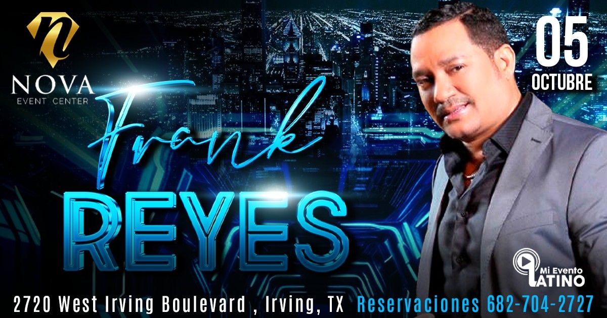 Frank Reyes en concierto Irving TX