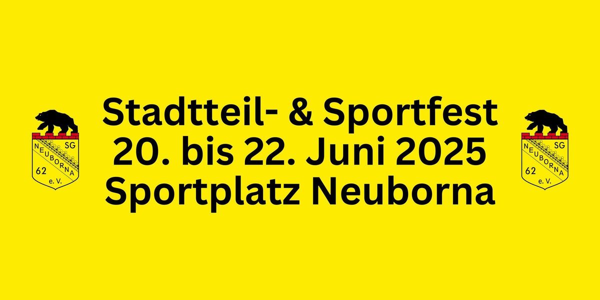 Stadtteil- und Sportfest Neuborna