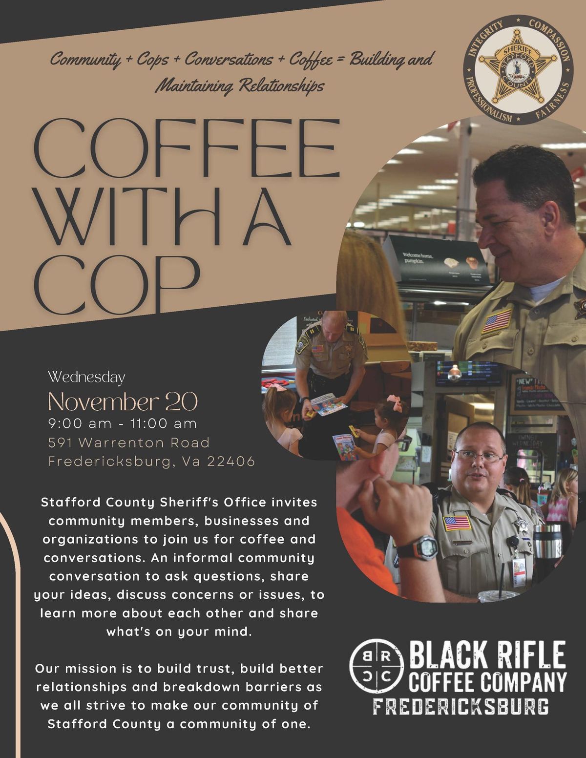 Coffee with a Cop