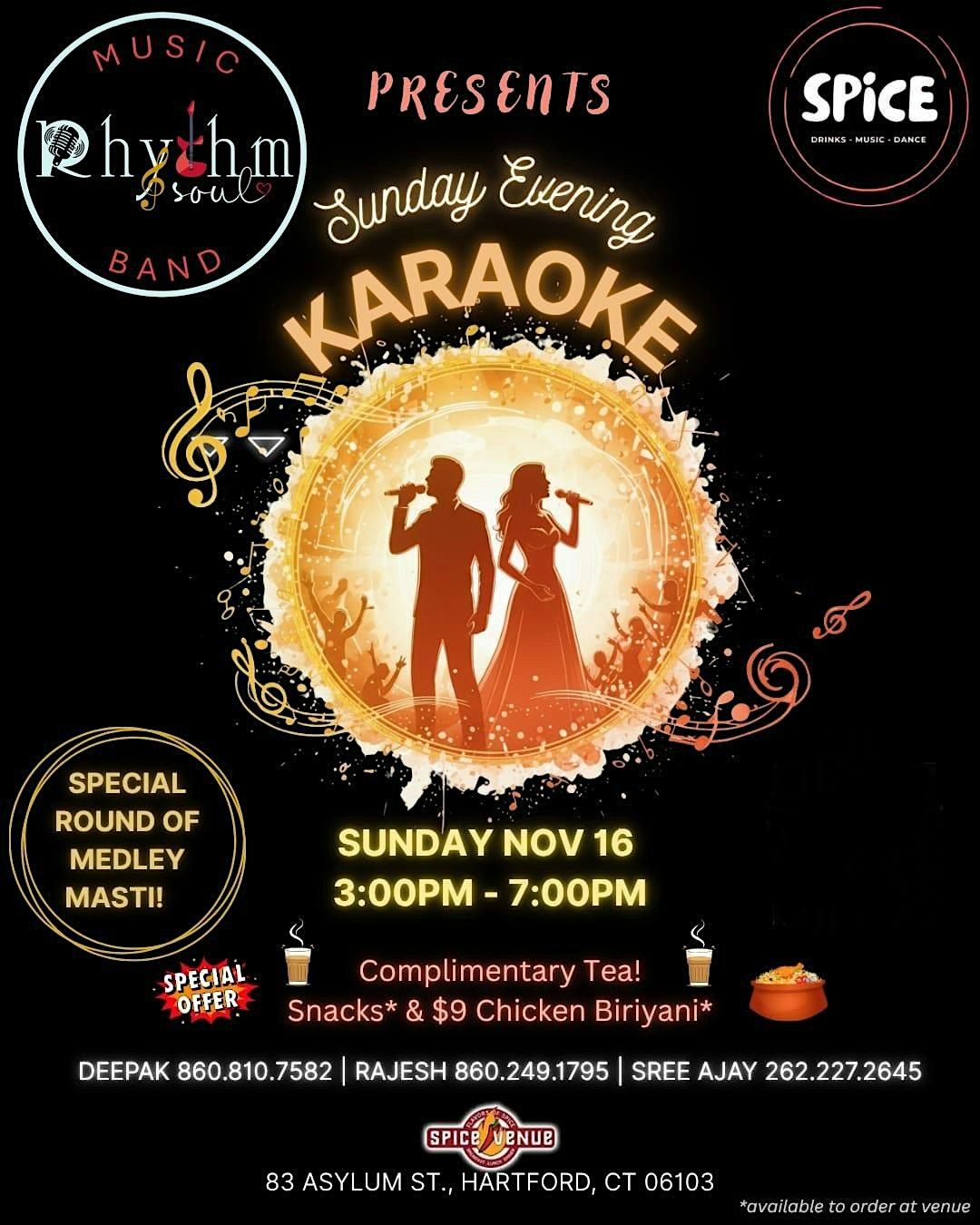 Sunday Evening Karaoke by Rhythm and Soul