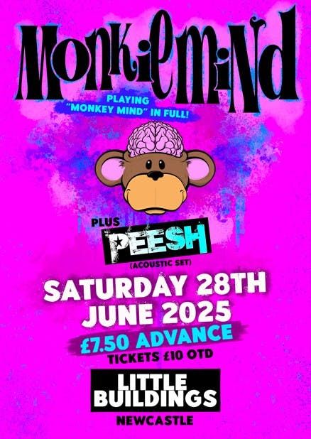 Monkie Mind plus support from Peesh