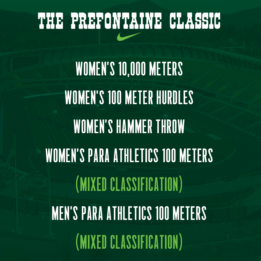 Prefontaine Classic at Hayward Field