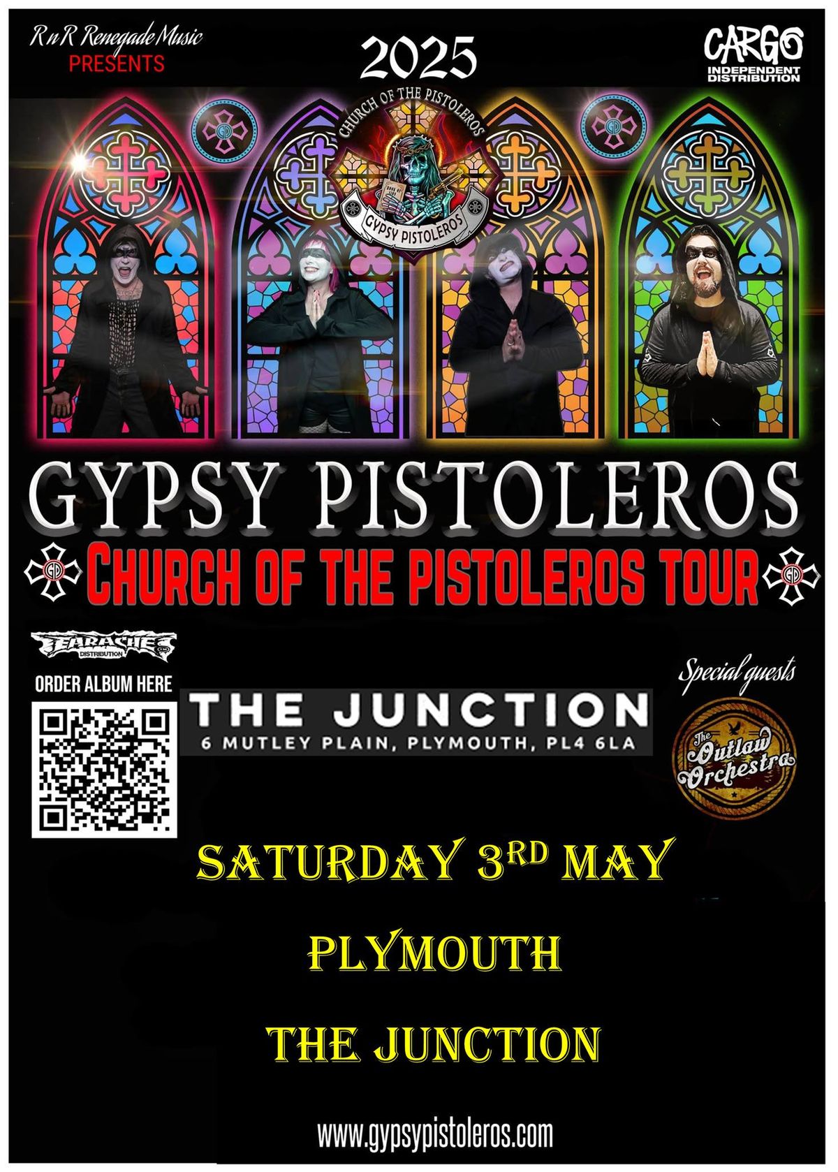 Church Of The Pistoleros Tour - Plymouth