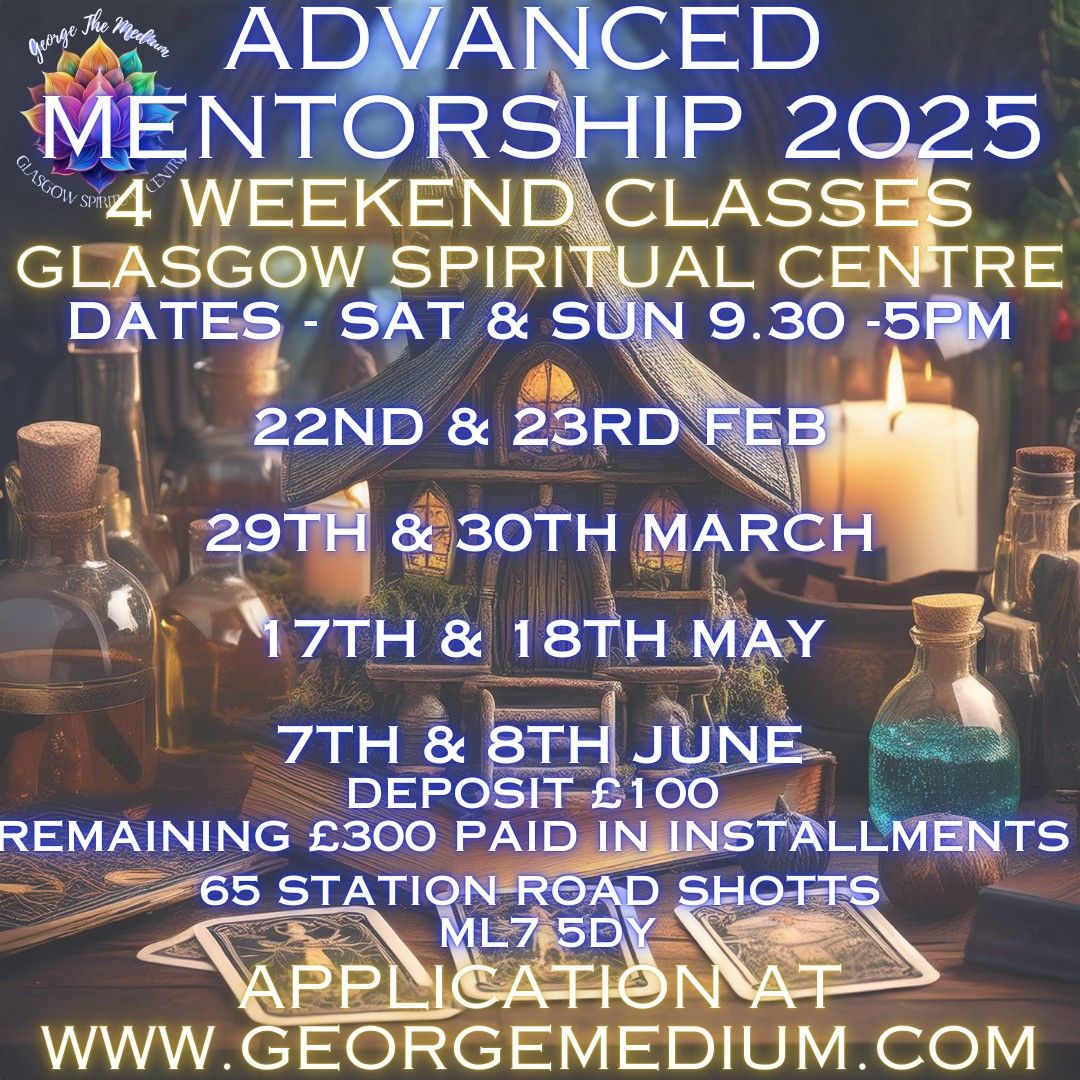 Advanced Mentorship (4 Weekends)