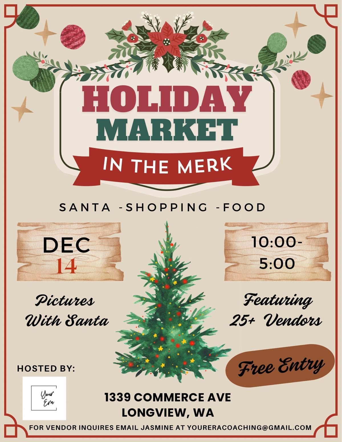 Holiday Market- In The Merk 