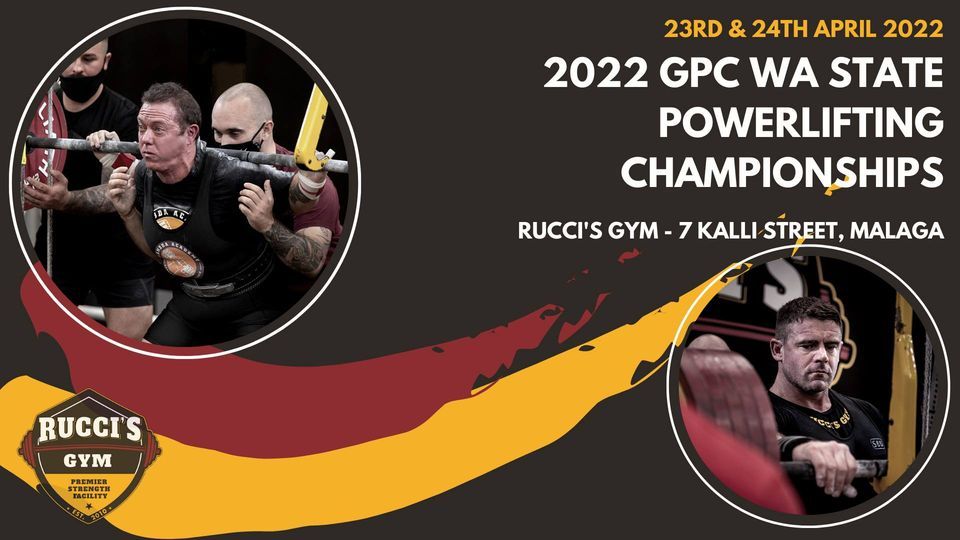 2022 GPC WA State Powerlifting Championships