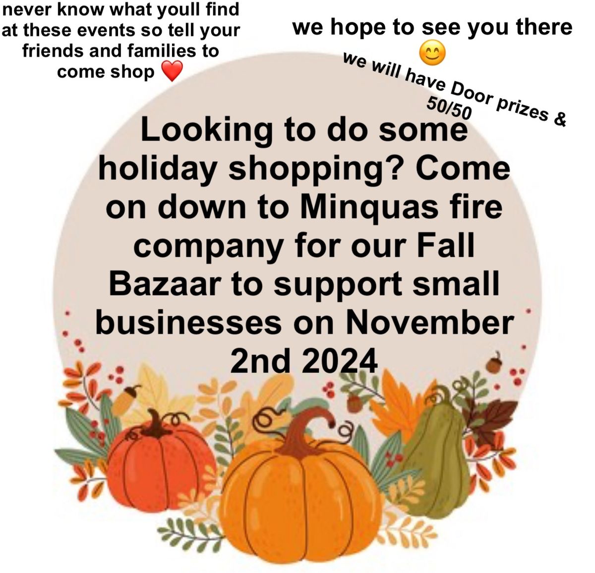 Fall Bazaar 