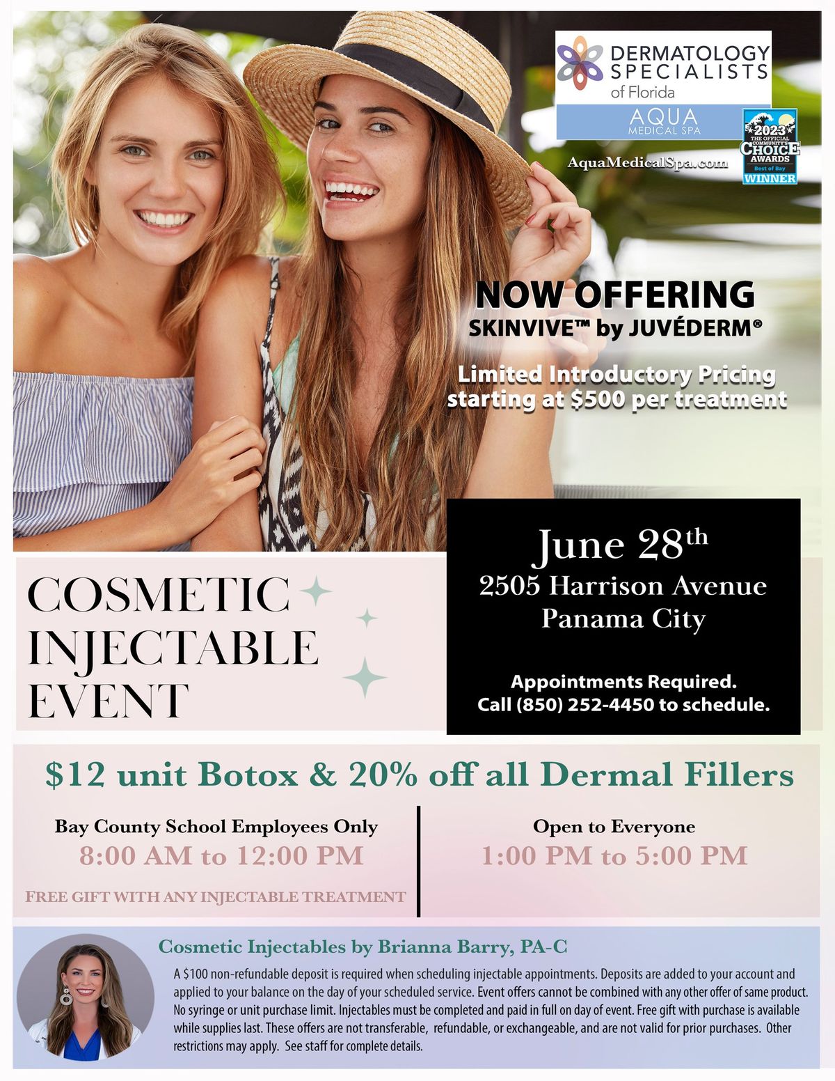Cosmetic Injectable Event - Panama City