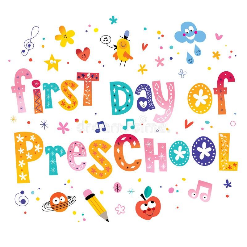 1st Day of Preschool 