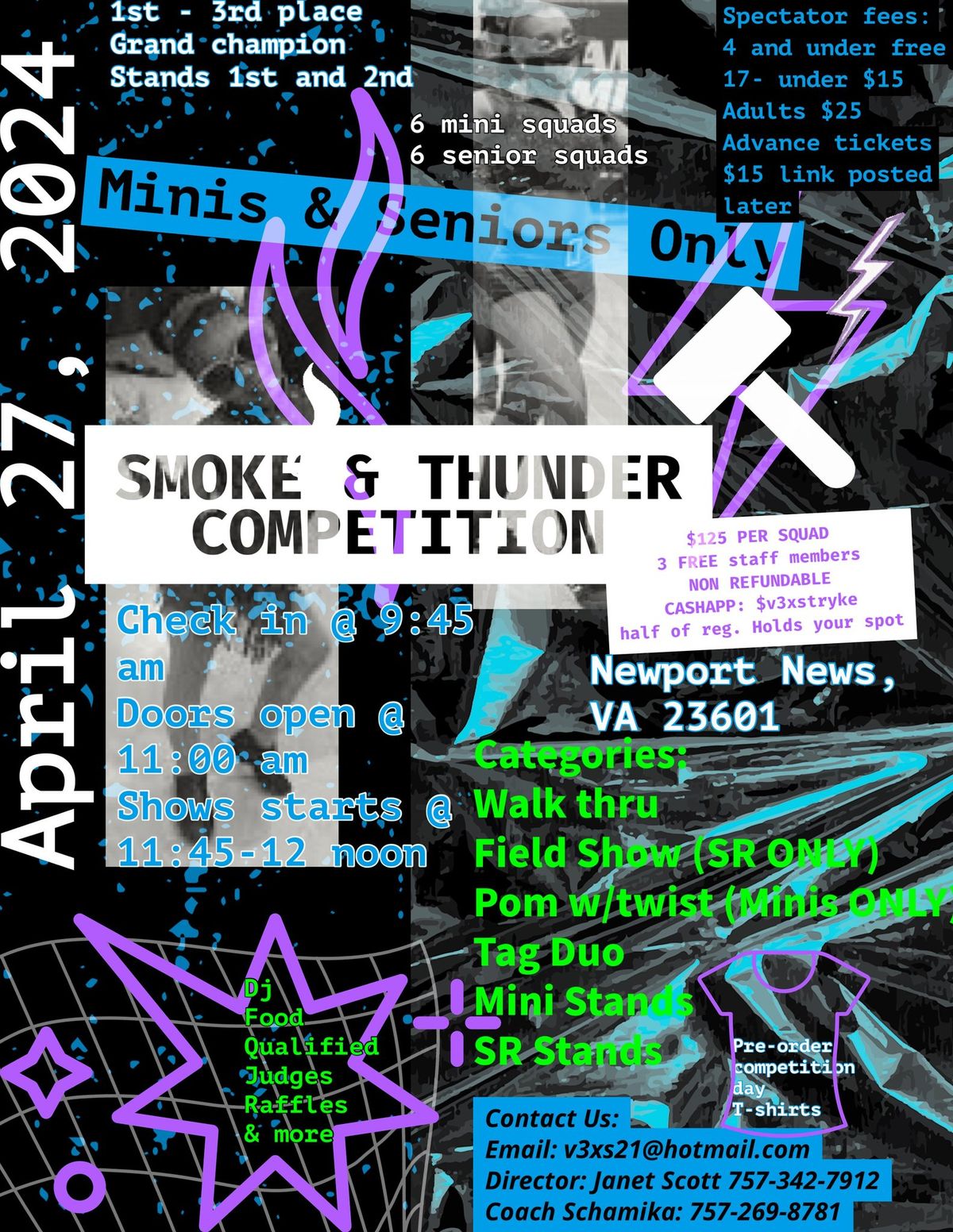 Smoke and Thunder Dance competition