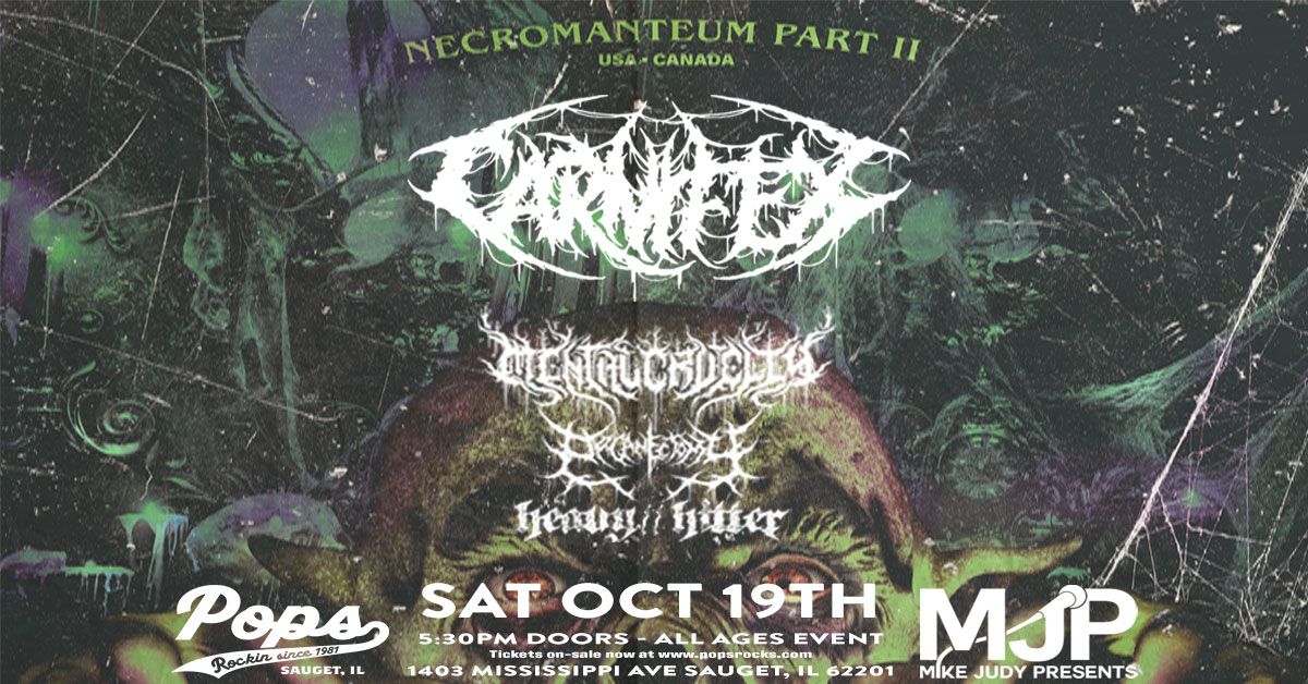 Carnifex - Necromanteum Part II Tour at Pop's 