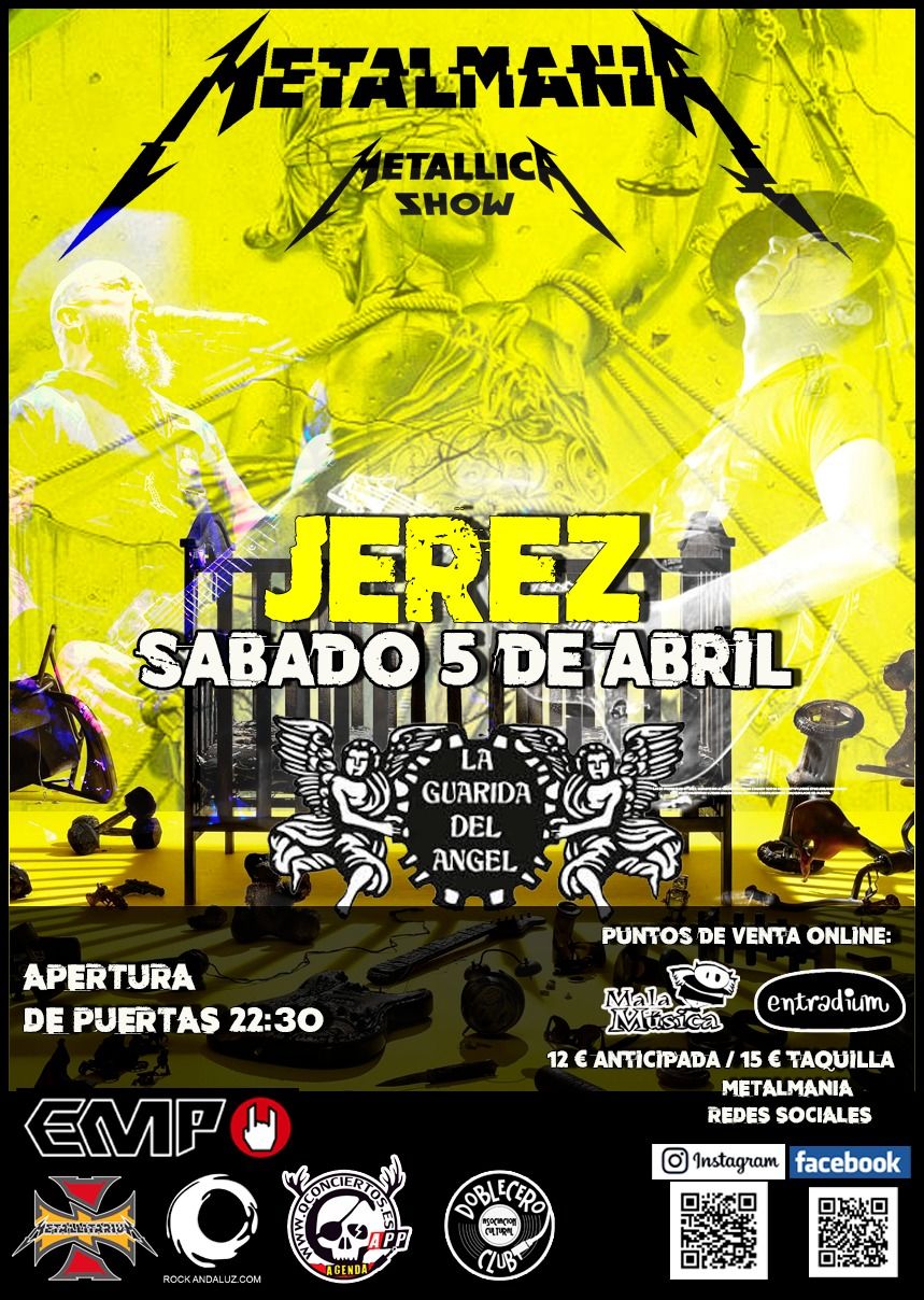 METALMANIA EN JEREZ SALA LA GUARIDA DEL ANGEL