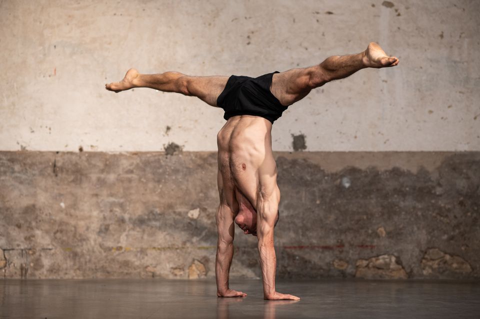 Handstand in London, UK