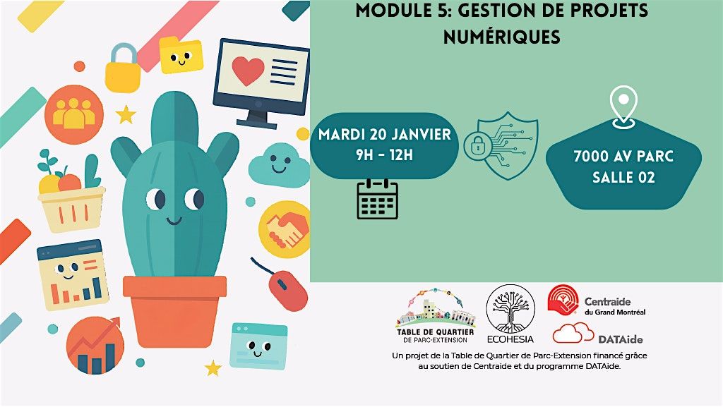 MODULE 5 \u2014 Gestion de projets num\u00e9riques