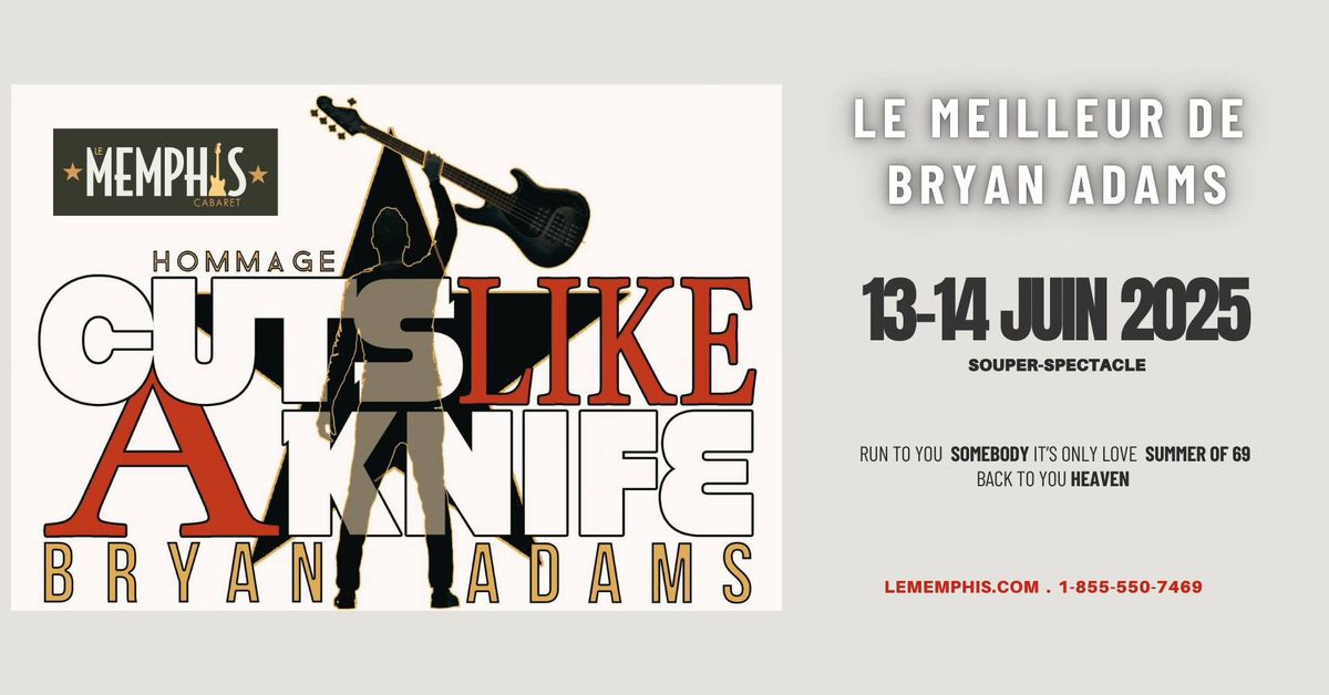 CUTS LIKE A KNIFE | LE MEILLEUR DE BRYAN ADAMS