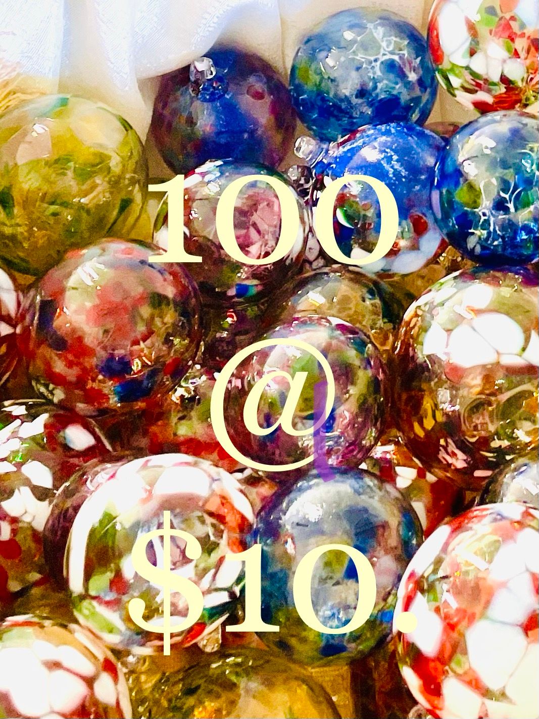 100 @ $10 Black Friday Glass Sale!!- ONE DAY ONLY!!!