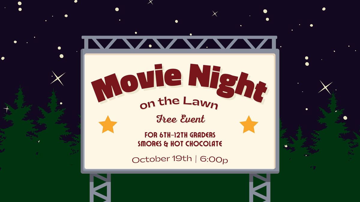 Movie Night on the Lawn