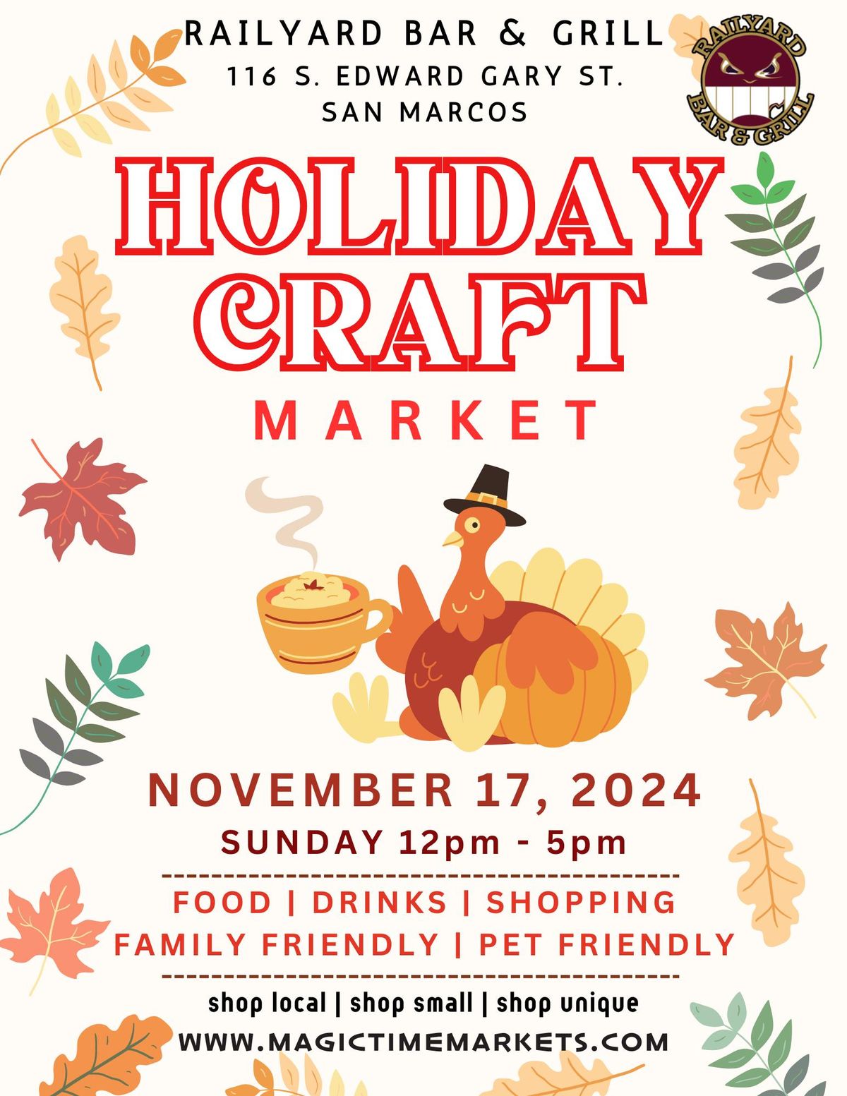 Railyard Holiday Craft Market