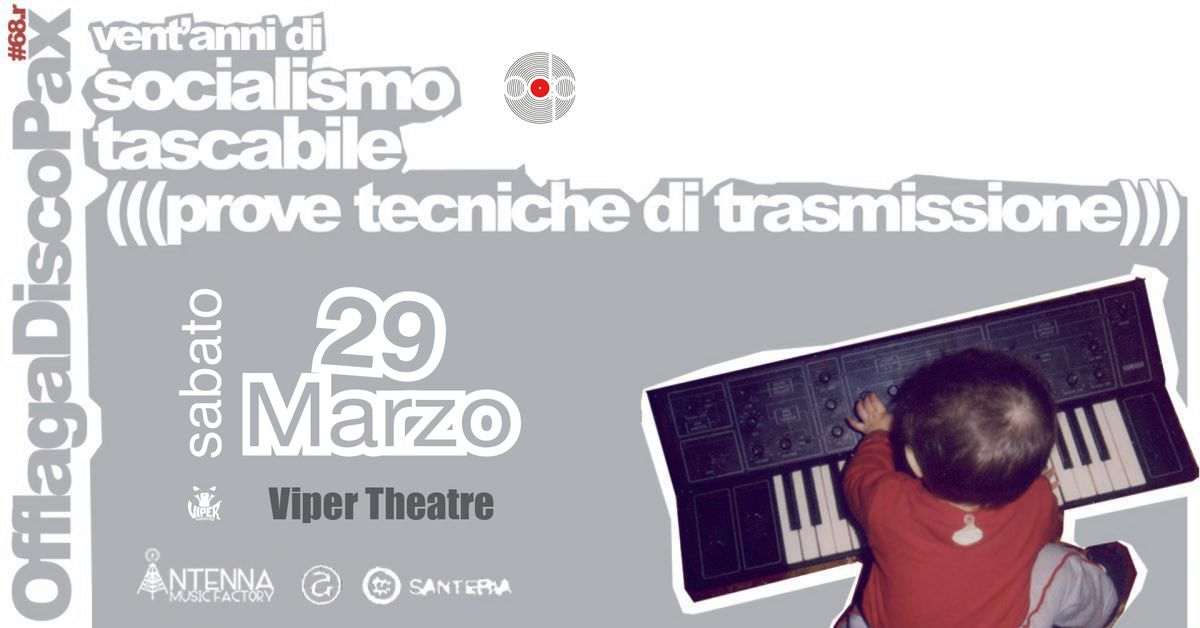 OFFLAGA DISCO PAX - 29 MARZO - FIRENZE