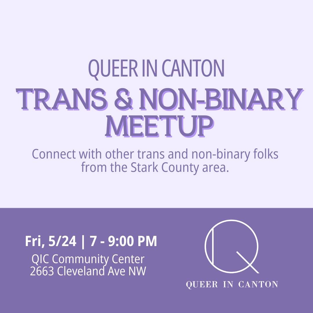 Trans & Non-binary Meetup - May