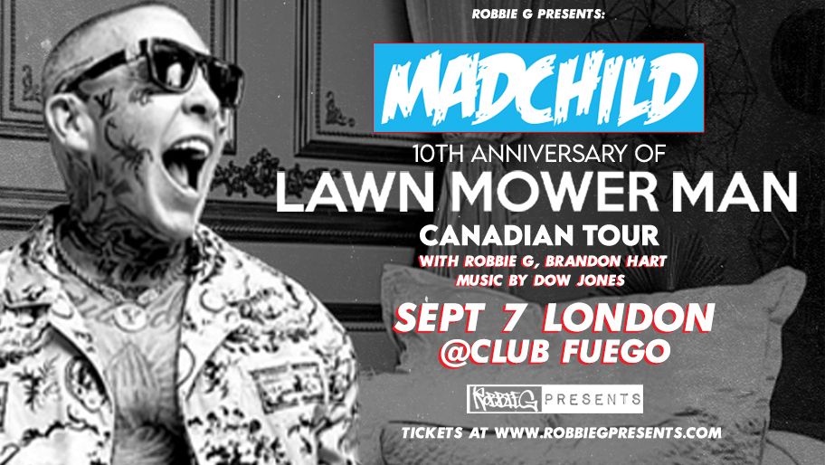 Madchild performs Live in London at Club Fuego with Robbie G!