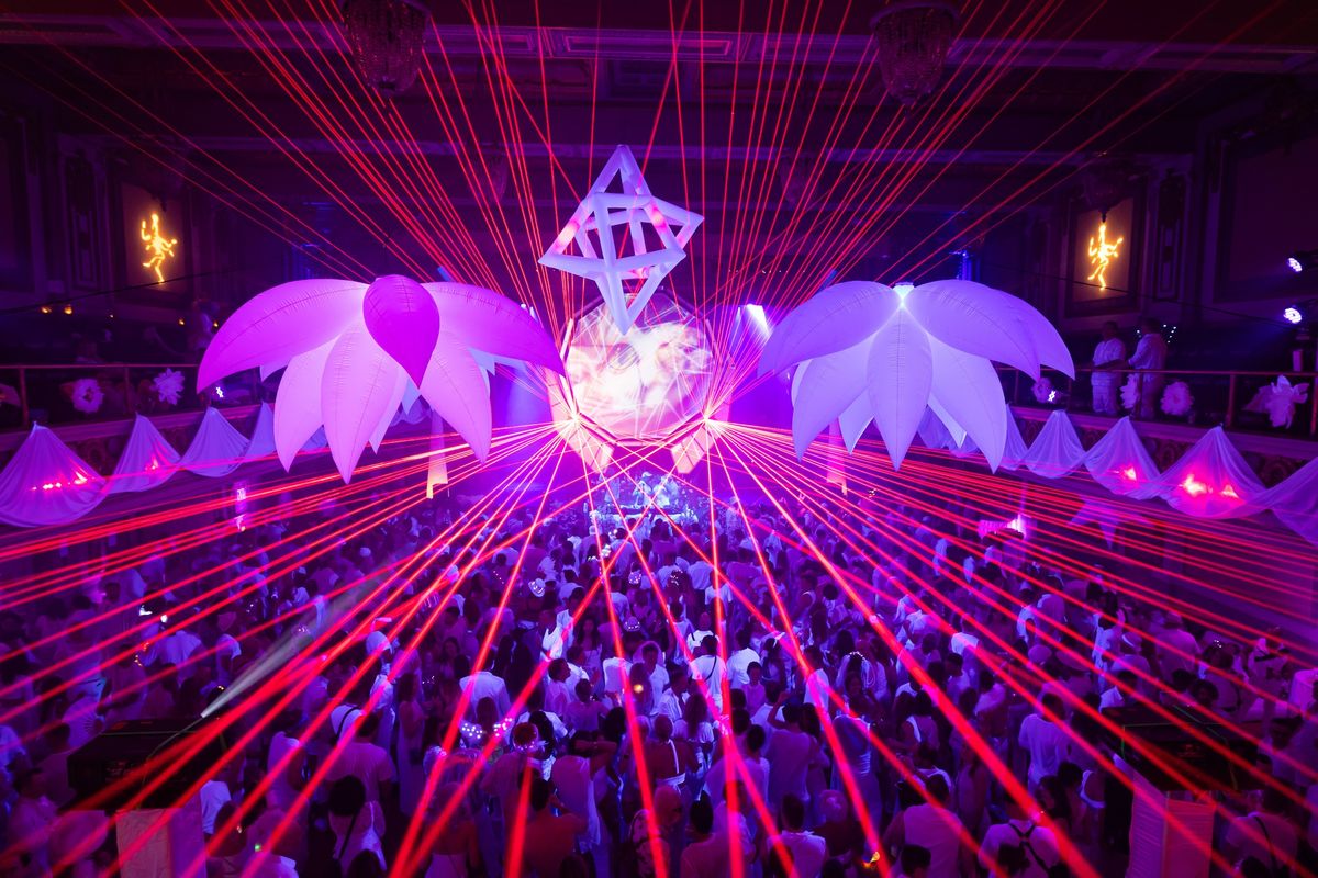 Opulent Temple's Sacred Dance 'white costume party' in SF 2025