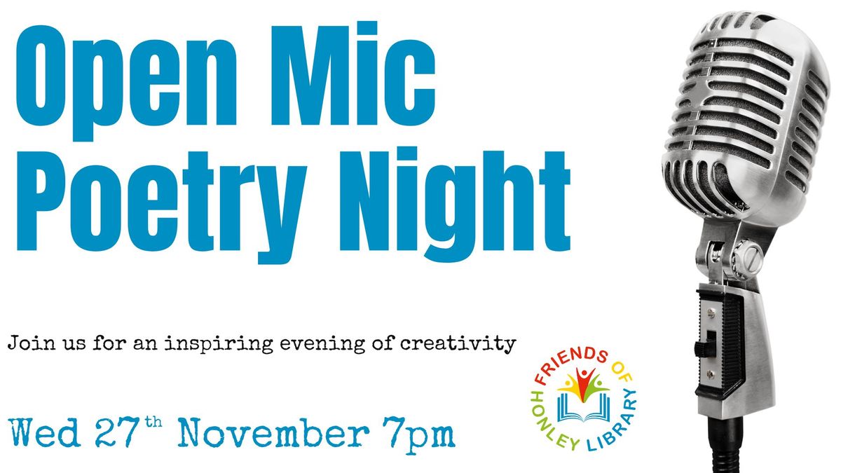 Open Mic Poetry Night