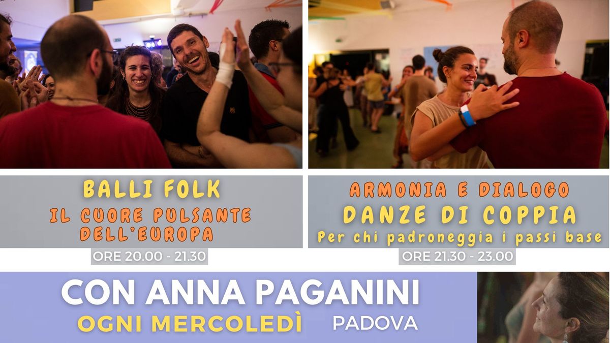 I MERCOLED\u00cc FOLK con ANNA PAGANINI \ud83d\udca5 NUOVE PROPOSTE 2025 \ud83d\udca5 PADOVA