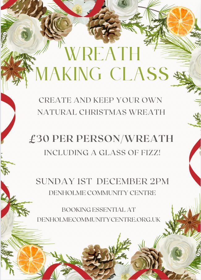 Christmas Wreath Making Class