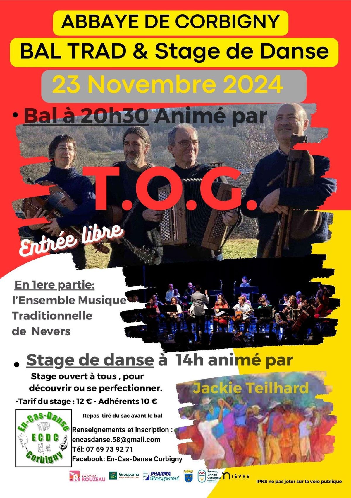 Stage de danse et bal