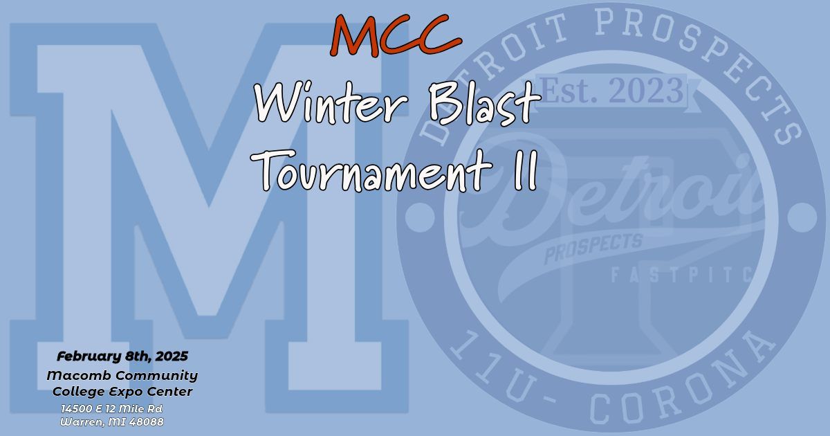 MCC Winter Blast Tournament II