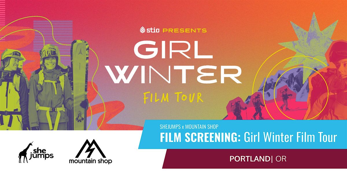 SheJumps x Mountain Shop | Girl Winter Film Screening | Portland, OR