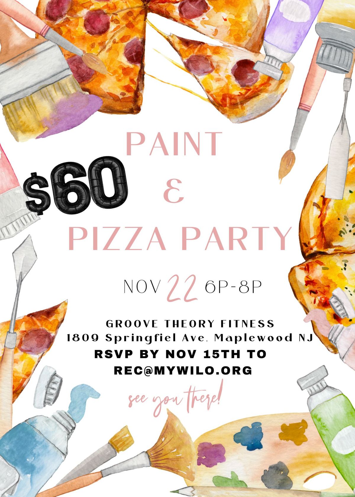 Fun Friday presents Paint & Pizza!